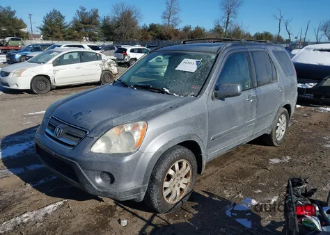 2006 Honda Cr-V Se из США, поврежденный, VIN SHSRD78936U440238